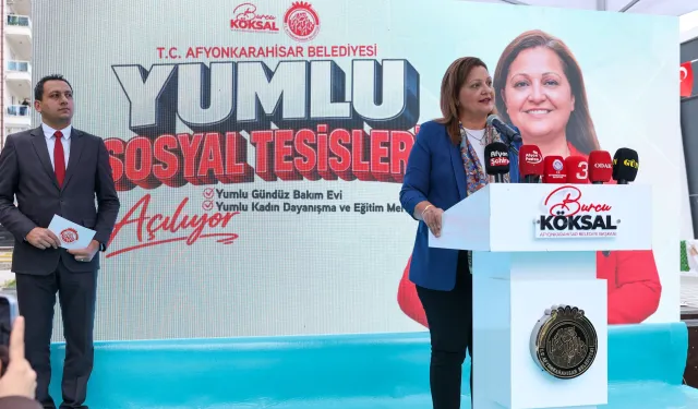 AFYONKARAHİSAR BELEDİYESİ YUMLU SOSYAL TESİSLERİ HİZMETE AÇILDI