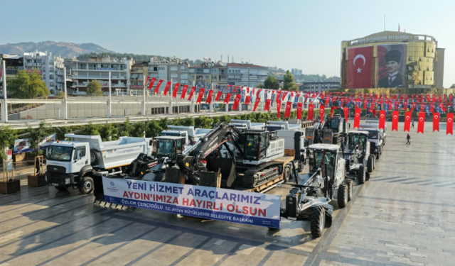 BAŞKAN ÇERÇİOĞLU, BÜYÜKŞEHİR BELEDİYESİ’NİN ARAÇ FİLOSUNU 150 MİLYON TÜRK LİRASI DEĞERİNDE YATIRIM İLE GÜÇLENDİRDİ